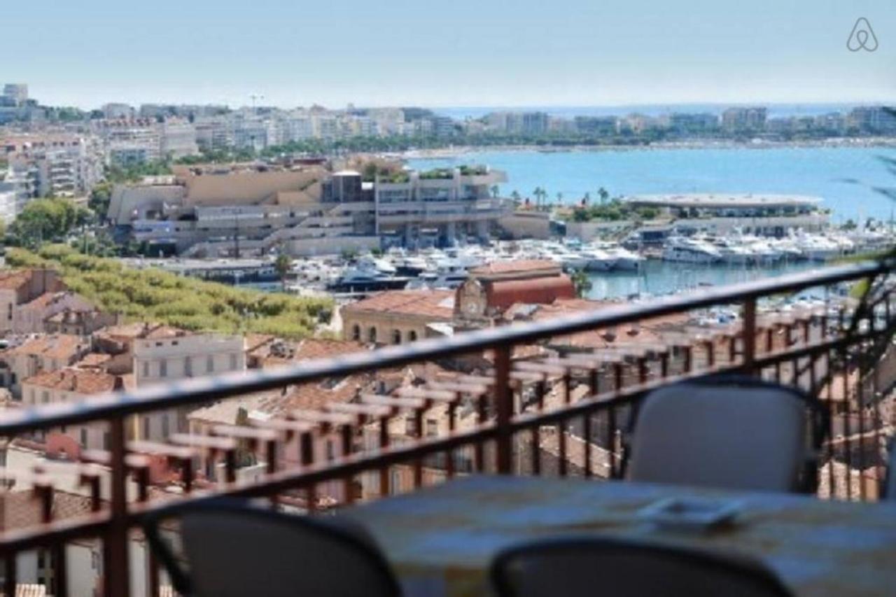 Appartement F3 Vue Mer Et Croisette Cannes Zewnętrze zdjęcie